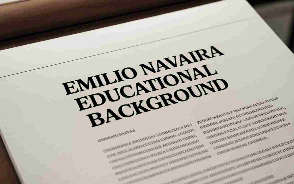 emilio-navaira-educational-background